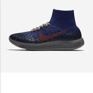 Nike Running shoes :Gyakusou Flyknit Shield Blue